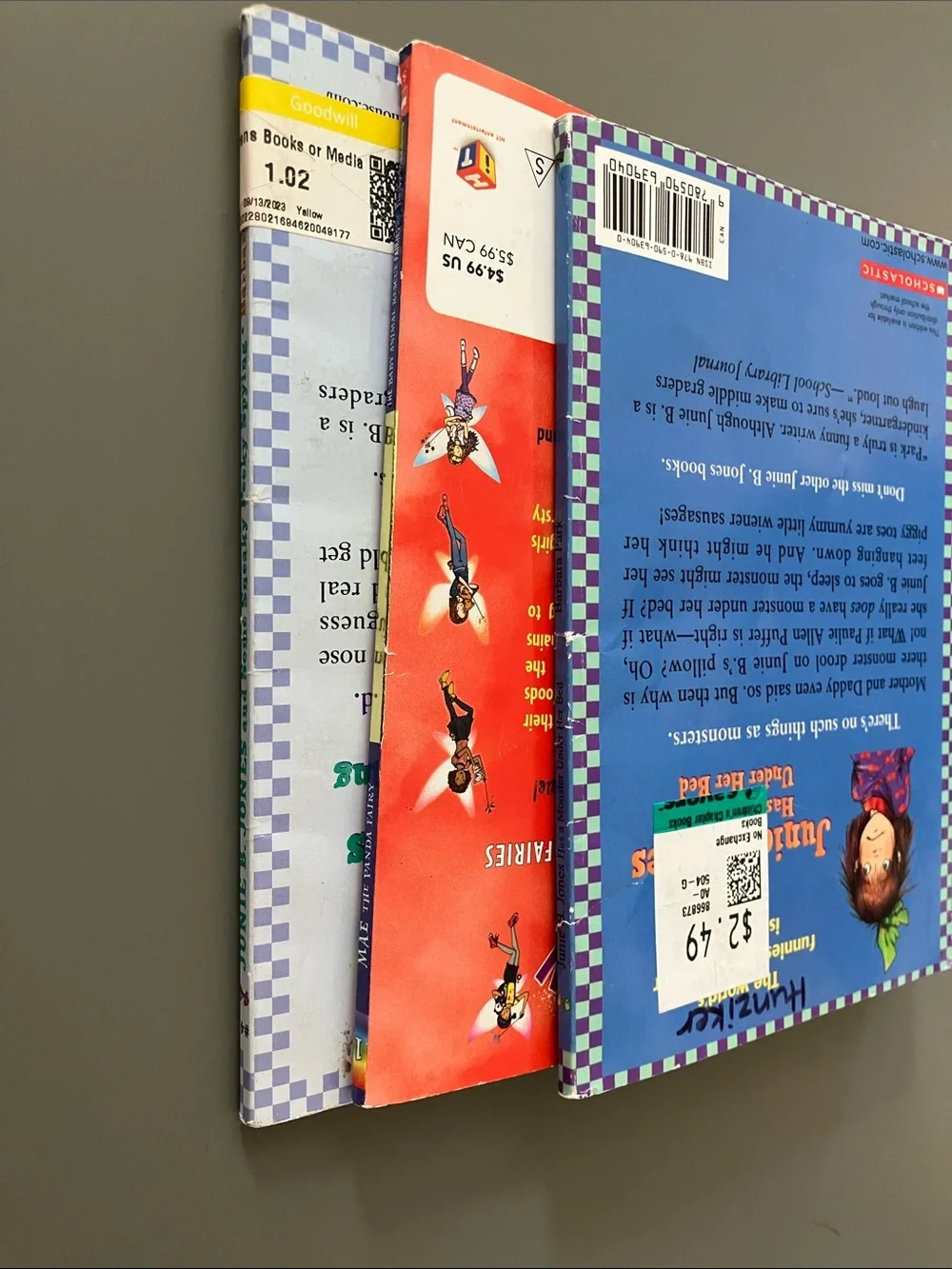 Barbara Park Junie B. Jones Book Set - Blue and White Covers